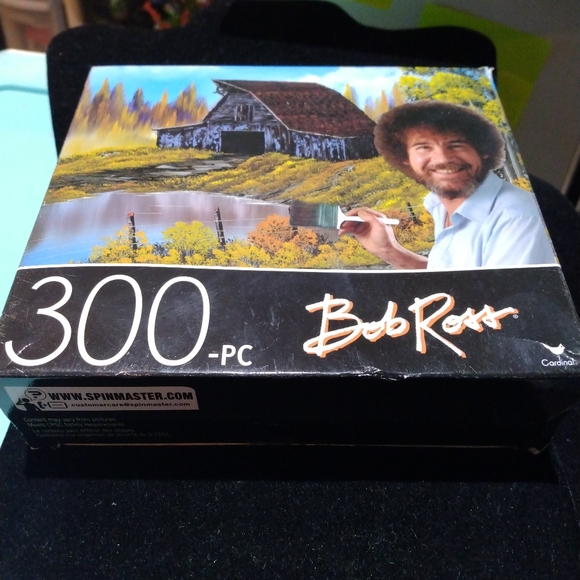 Bob Ross 300 Piece Jigsaw Puzzle Rustic Barn - Picture 2 of 6